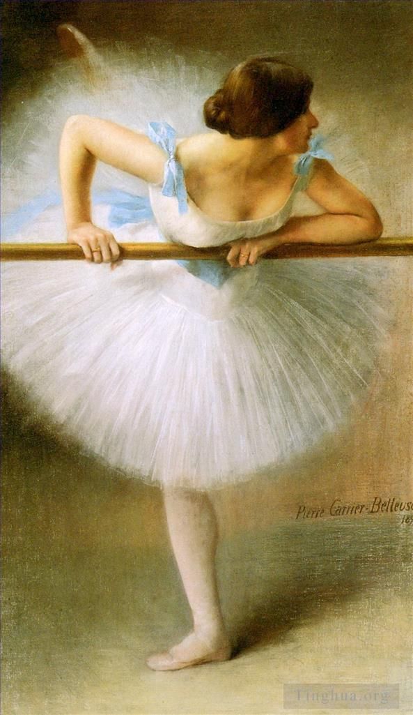 Pierre Carrier-Belleuse Ölgemälde - La Danseuse-Balletttänzerin