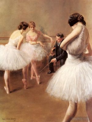 Pierre Carrier-Belleuse Werk - Die Ballettstunde, Balletttänzerin