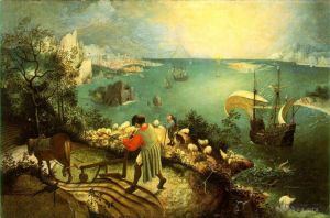 Pieter Brueghel the Elder Werk - Landschaft mit dem Fall des Ikarus