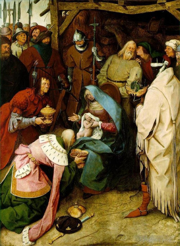 Pieter Brueghel the Elder Ölgemälde - Die Anbetung der Könige
