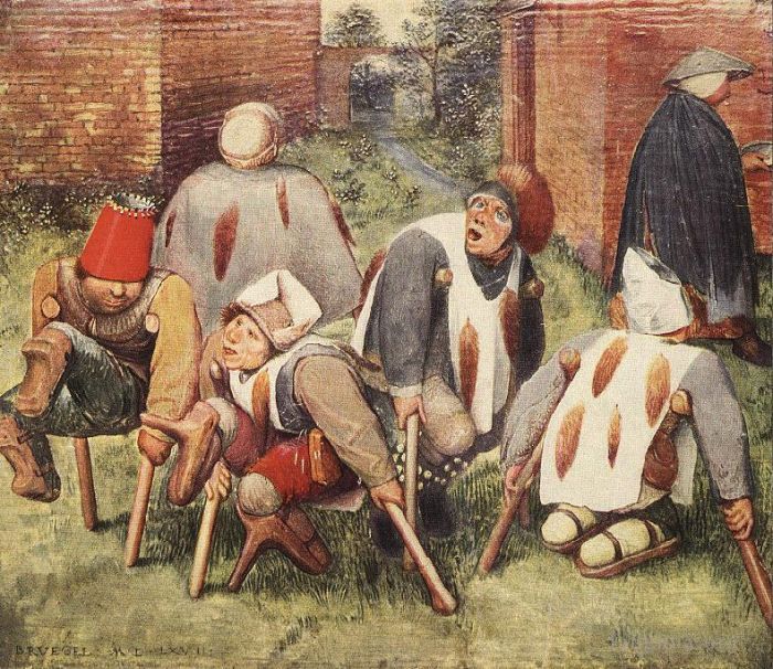 Pieter Brueghel the Elder Ölgemälde - Die Bettler