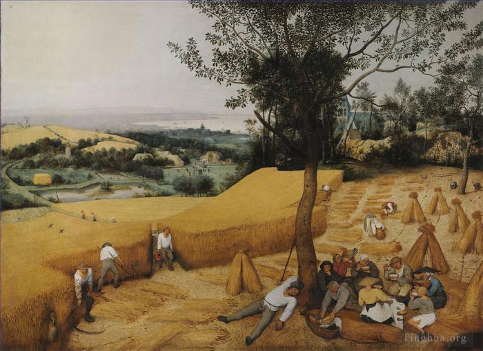 Pieter Brueghel the Elder Ölgemälde - Die Erntehelfer