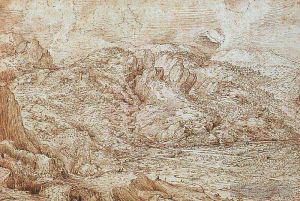 Pieter Brueghel the Elder Werk - Landschaft der Alpen