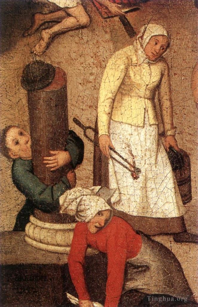 Pieter Bruegel the Younger Ölgemälde - Sprichwörter 1