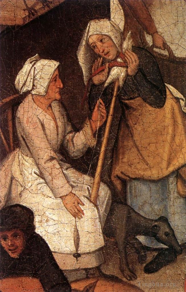 Pieter Bruegel the Younger Ölgemälde - Sprichwörter 3