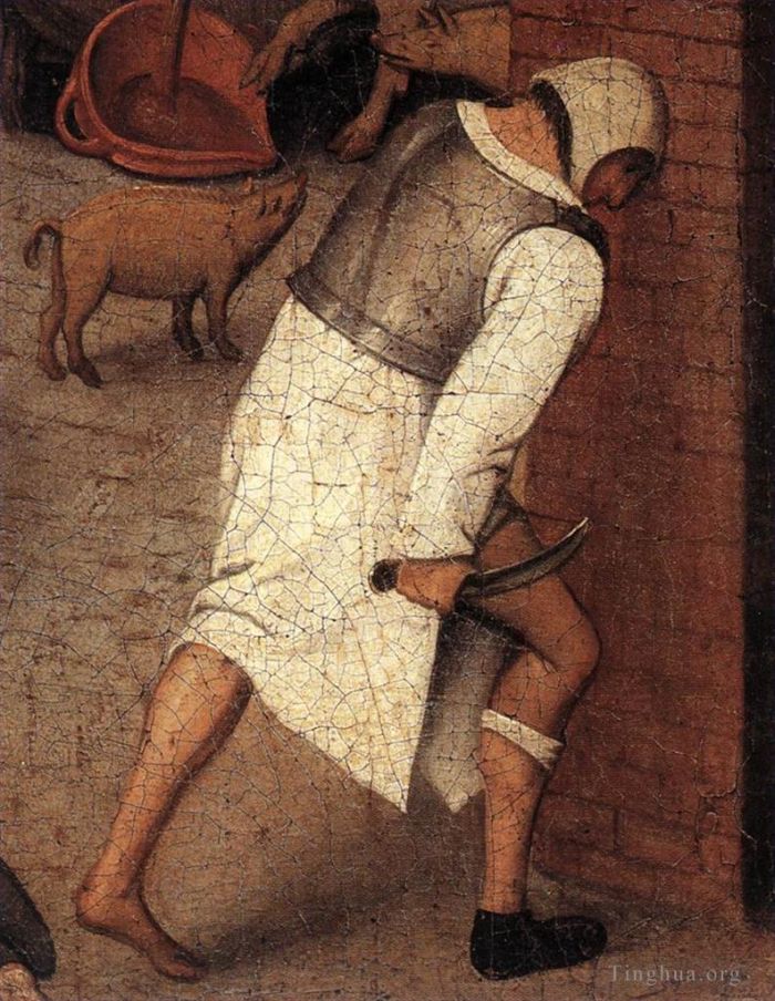 Pieter Bruegel the Younger Ölgemälde - Sprichwörter 4