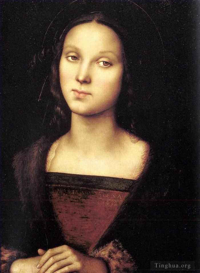 Pietro Perugino Ölgemälde - Maria Magdalena