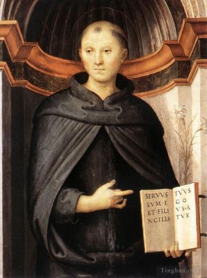 Pietro Perugino Werk - St. Nikolaus von Tolentino 1507