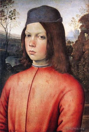 Bernardino di Betto Werk - Porträt eines Jungen