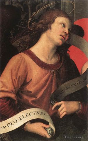 Raphael Werk - Engelfragment des Baronci-Altars