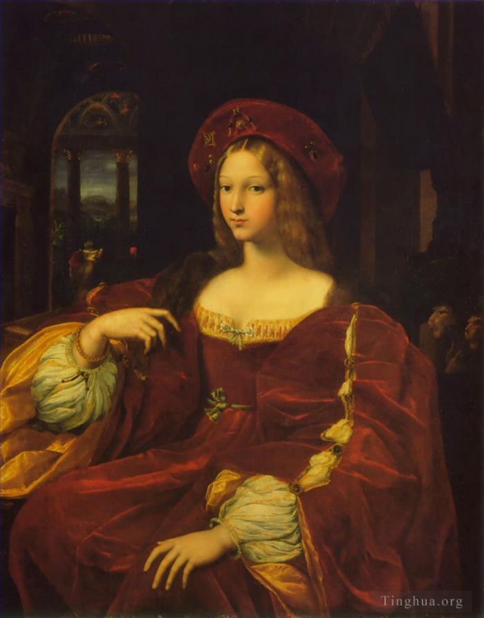 Raphael Ölgemälde - Johanna von Aragon