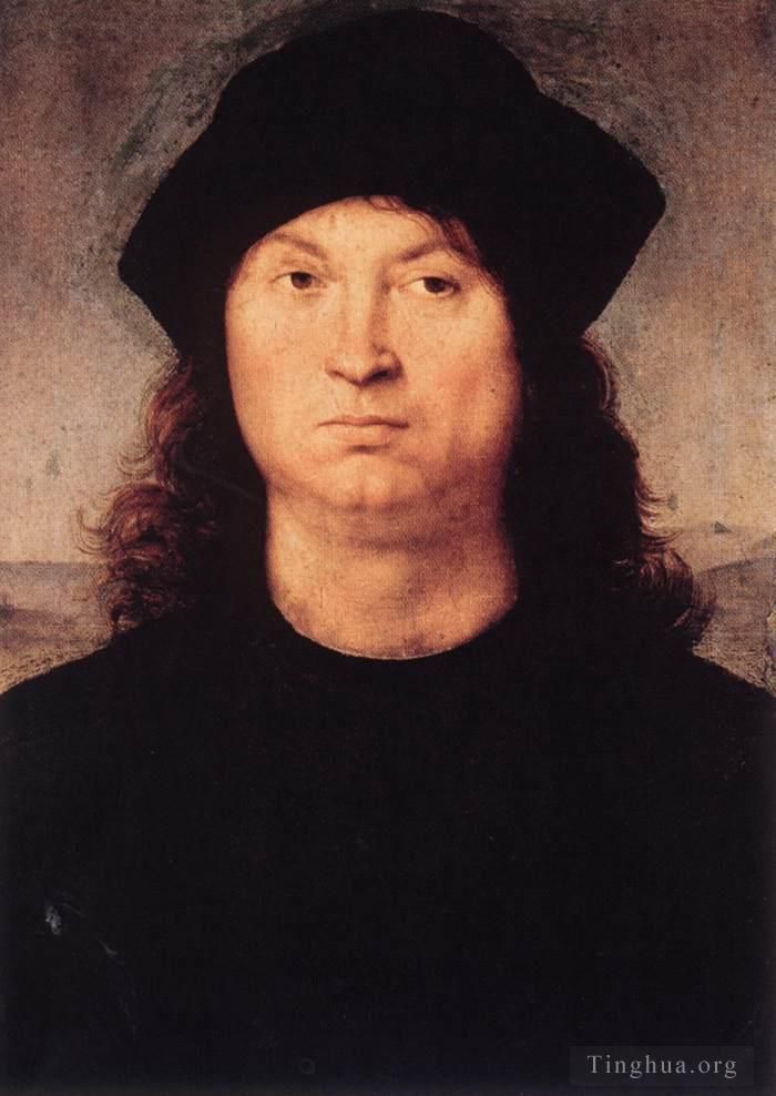 Raphael Ölgemälde - Porträt eines Mannes