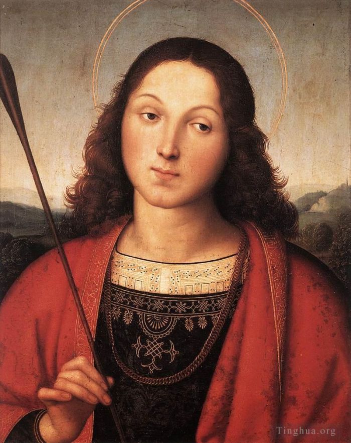 Raphael Ölgemälde - Hl. Sebastian 1501