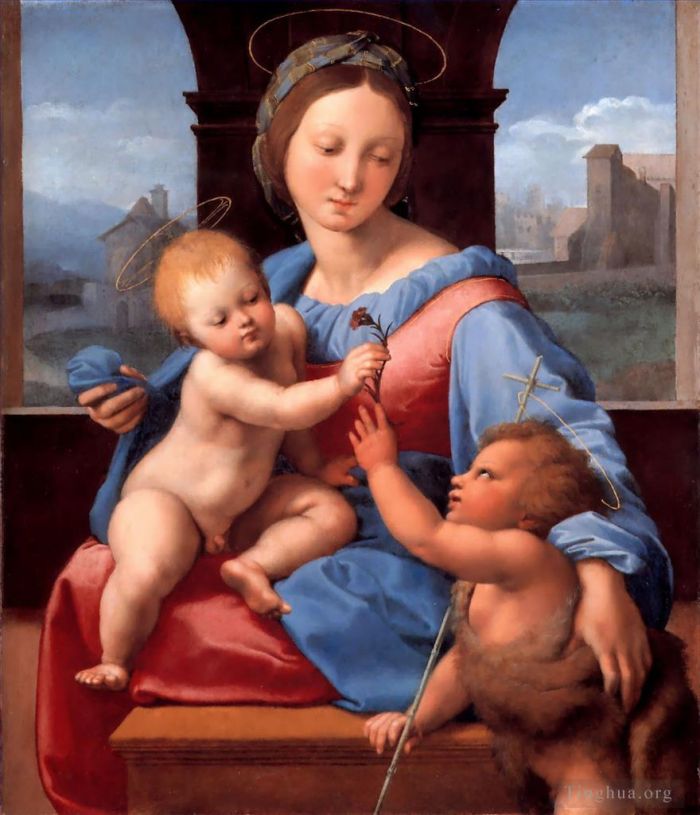 Raphael Ölgemälde - Die Garvagh-Madonna