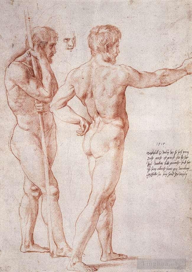 Raphael Andere Malerei - Aktstudie