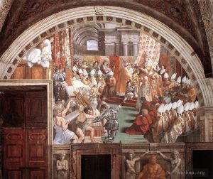 Raphael Werk - Die Krönung Karls des Großen