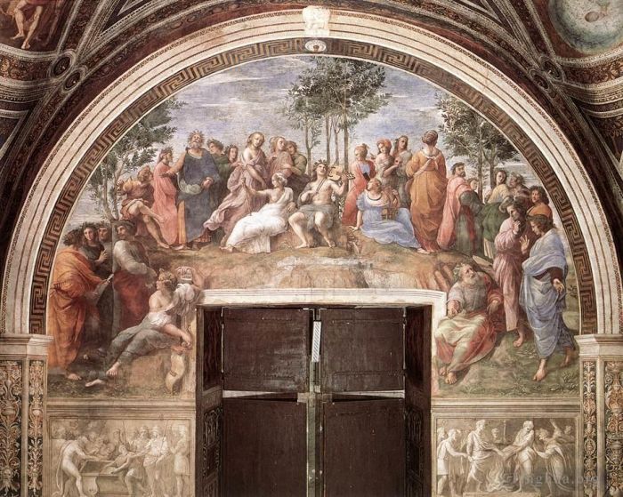Raphael Andere Malerei - Der Parnass
