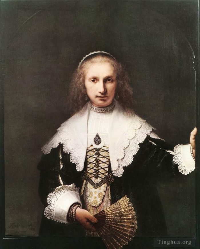 Rembrandt Ölgemälde - Agatha Bas