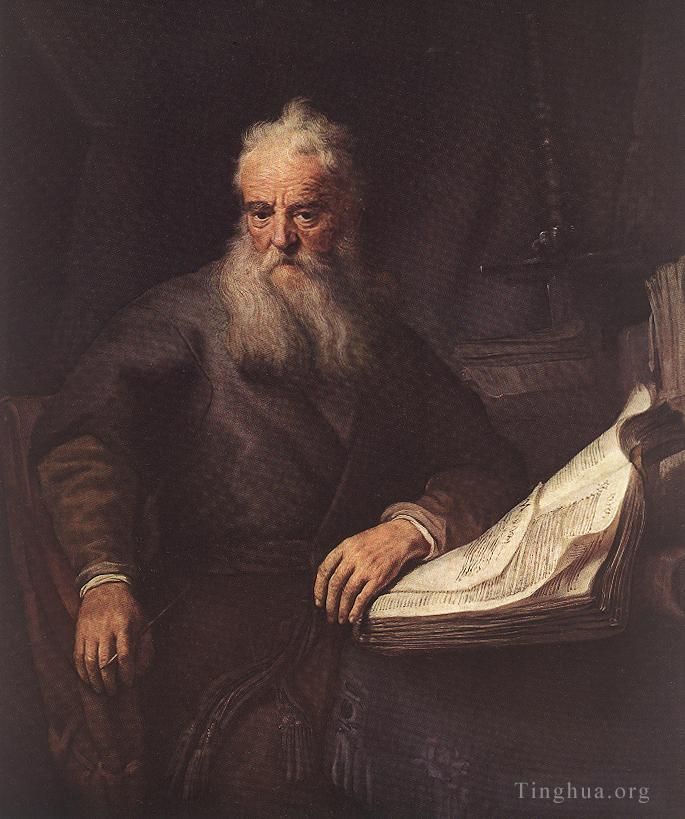 Rembrandt Ölgemälde - Apostel Paulus