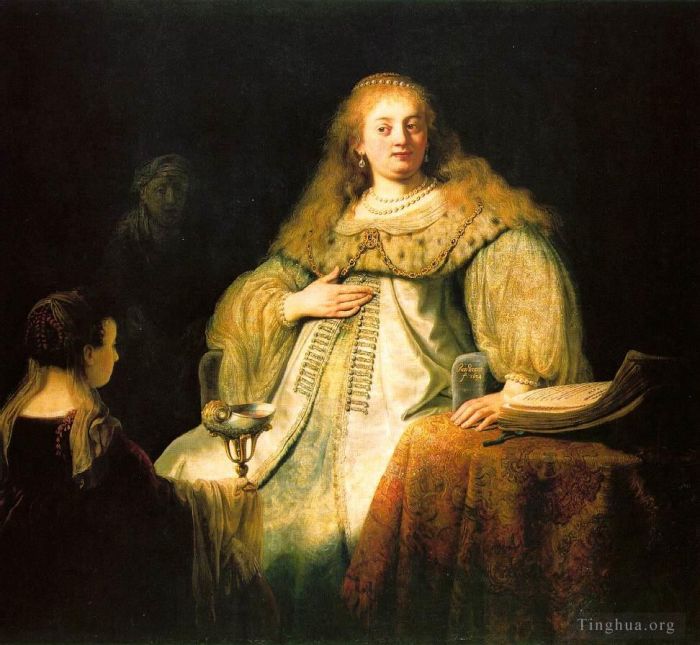 Rembrandt Ölgemälde - Artemisia