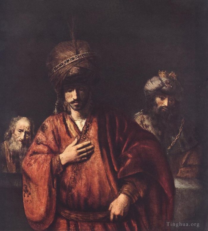 Rembrandt Ölgemälde - David und Uria