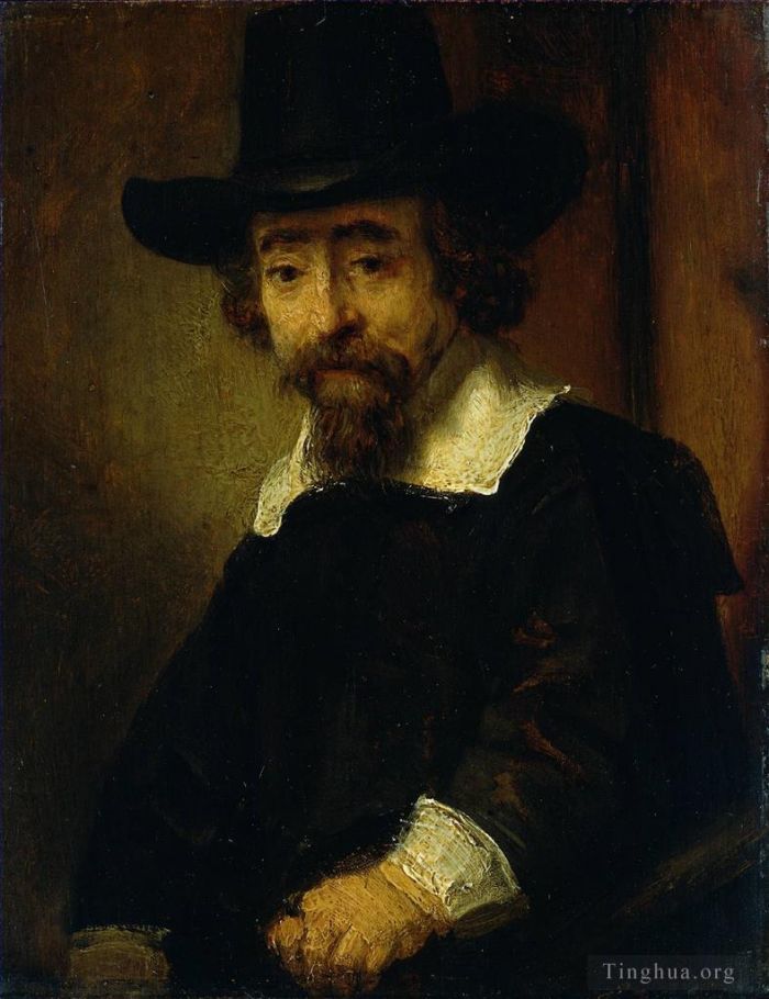 Rembrandt Ölgemälde - Dr. Ephraim Bueno, jüdischer Arzt und Schriftsteller