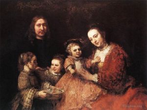 Rembrandt Werk - Familiengruppe