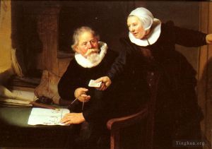 Rembrandt Werk - Jan Rijcksen und seine Frau