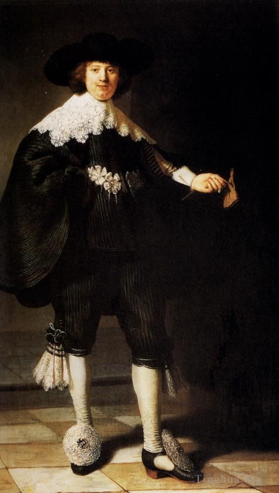 Rembrandt Ölgemälde - Porträt von Maerten Soolmans