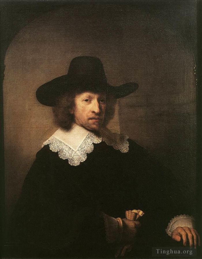 Rembrandt Ölgemälde - Porträt von Nicolaas van Bambeeck