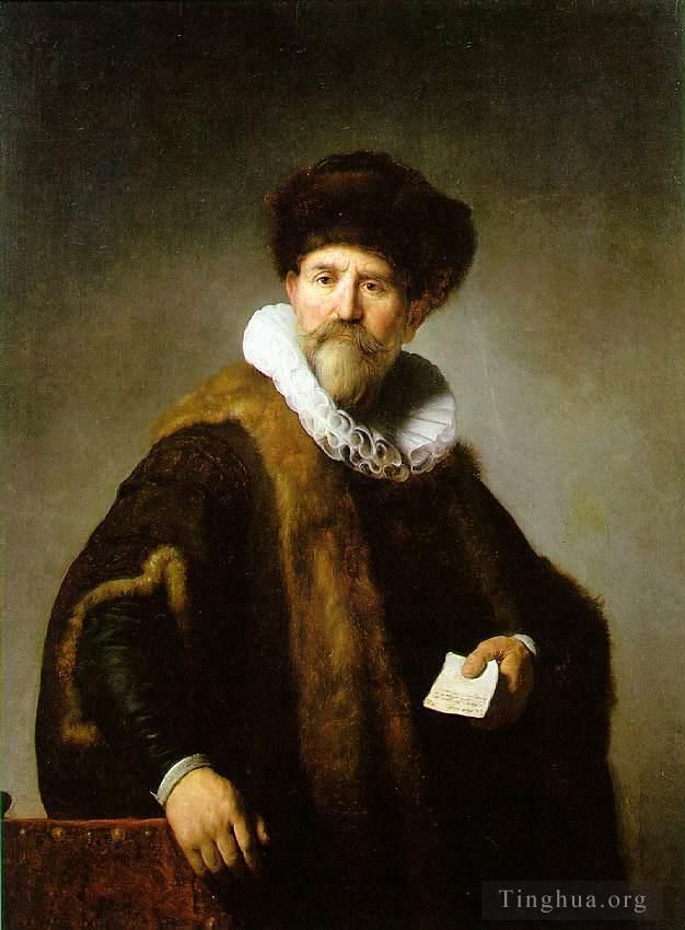 Rembrandt Ölgemälde - Porträt von Nicolaes Ruts