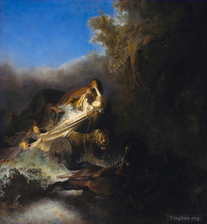 Rembrandt Ölgemälde - Vergewaltigung von Proserpina