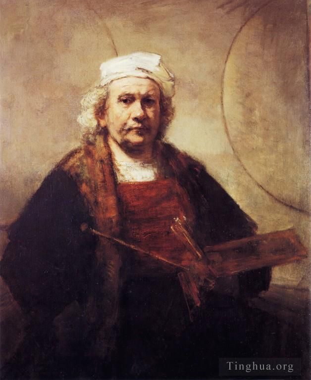 Rembrandt Ölgemälde - Selbst