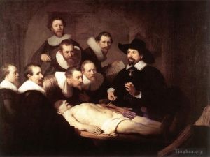 Rembrandt Werk - Die Anatomie-Vorlesung von Dr. Nicolaes Tulp