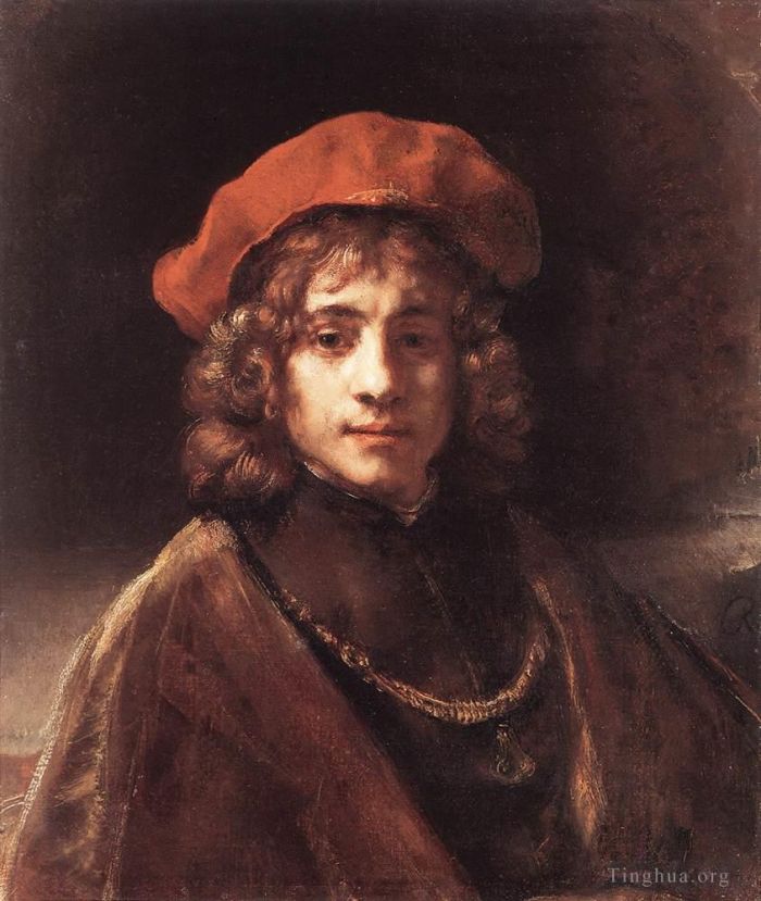 Rembrandt Ölgemälde - Der Sohn des Künstlers Titus