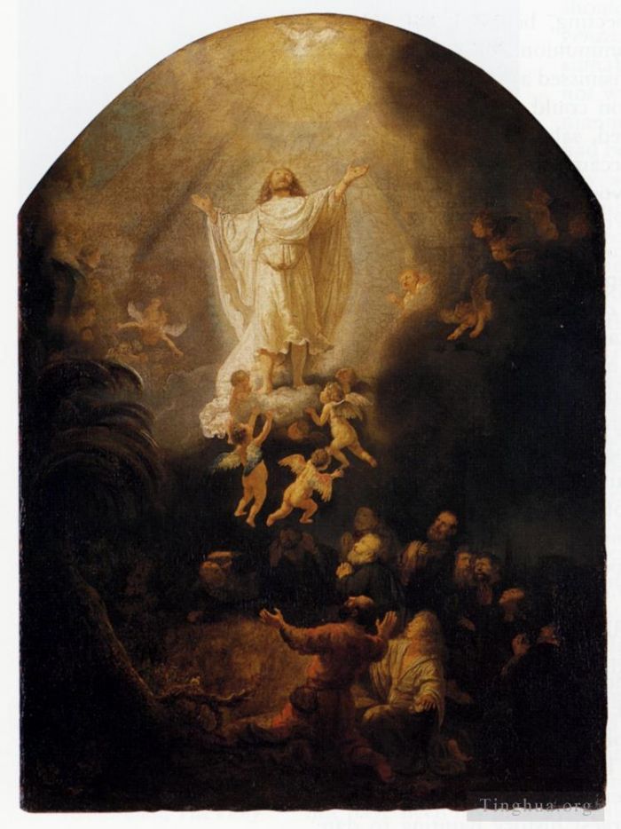 Rembrandt Ölgemälde - Die Himmelfahrt Christi
