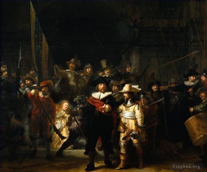 Rembrandt Ölgemälde - Die Nachtwache