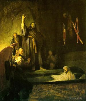 Rembrandt Werk - Die Auferweckung des Lazarus