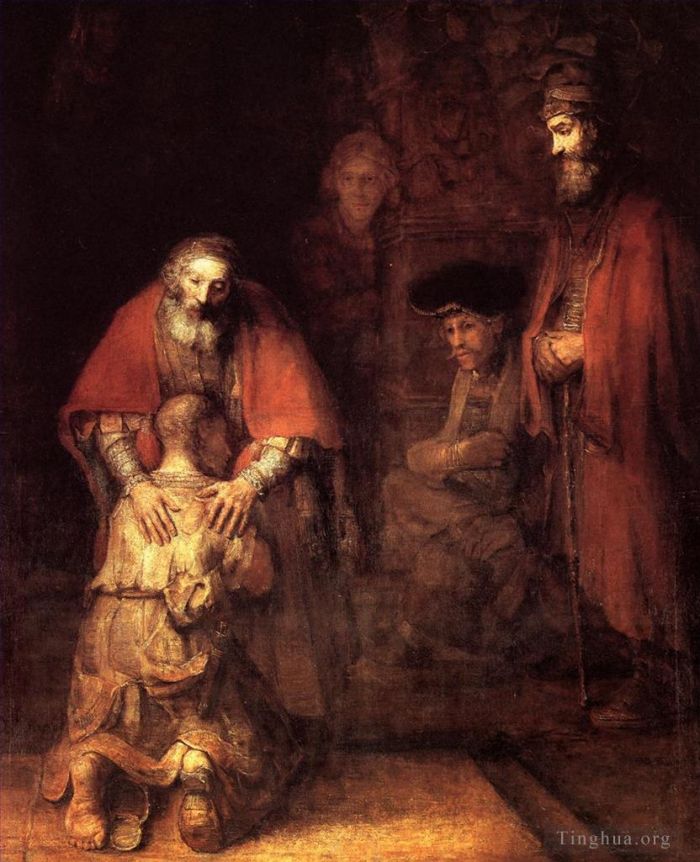 Rembrandt Ölgemälde - Die Rückkehr des verlorenen Sohnes
