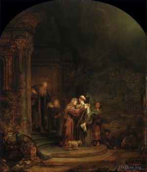 Rembrandt Werk - Die Heimsuchung