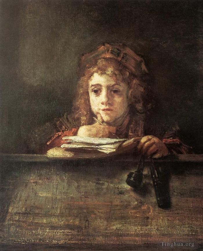 Rembrandt Ölgemälde - Titus