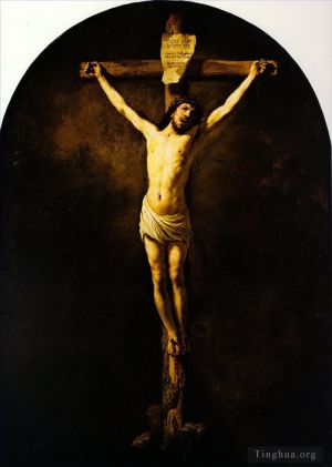 Rembrandt Werk - Christus am Kreuz 1631