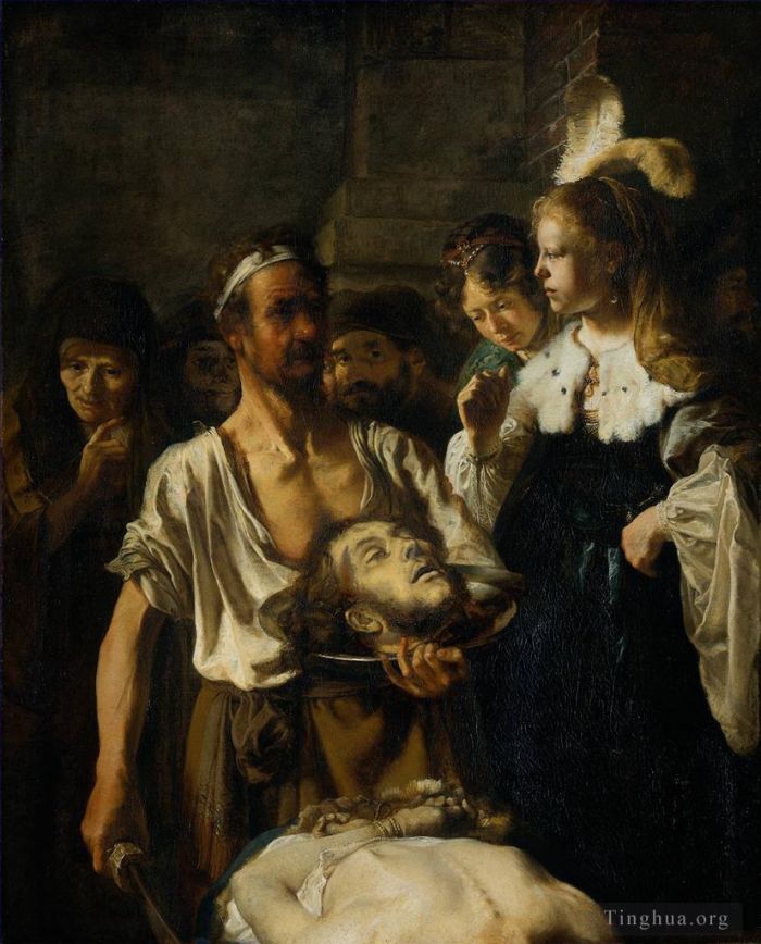 Rembrandt Ölgemälde - Die Enthauptung von Johannes dem Täufer