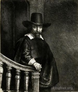 Rembrandt Werk - Ephraim Bonus jüdischer Arzt SIL