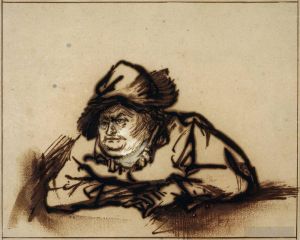 Rembrandt Werk - Porträt von Willem Bartholsz Ruyter RJM