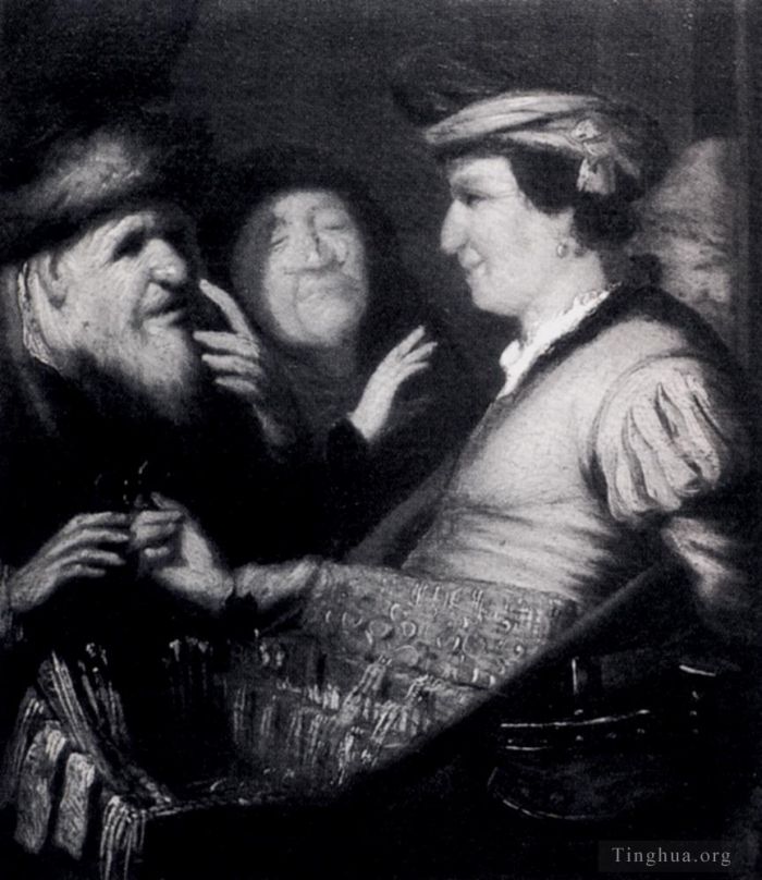 Rembrandt Andere Malerei - Der Sehsinn