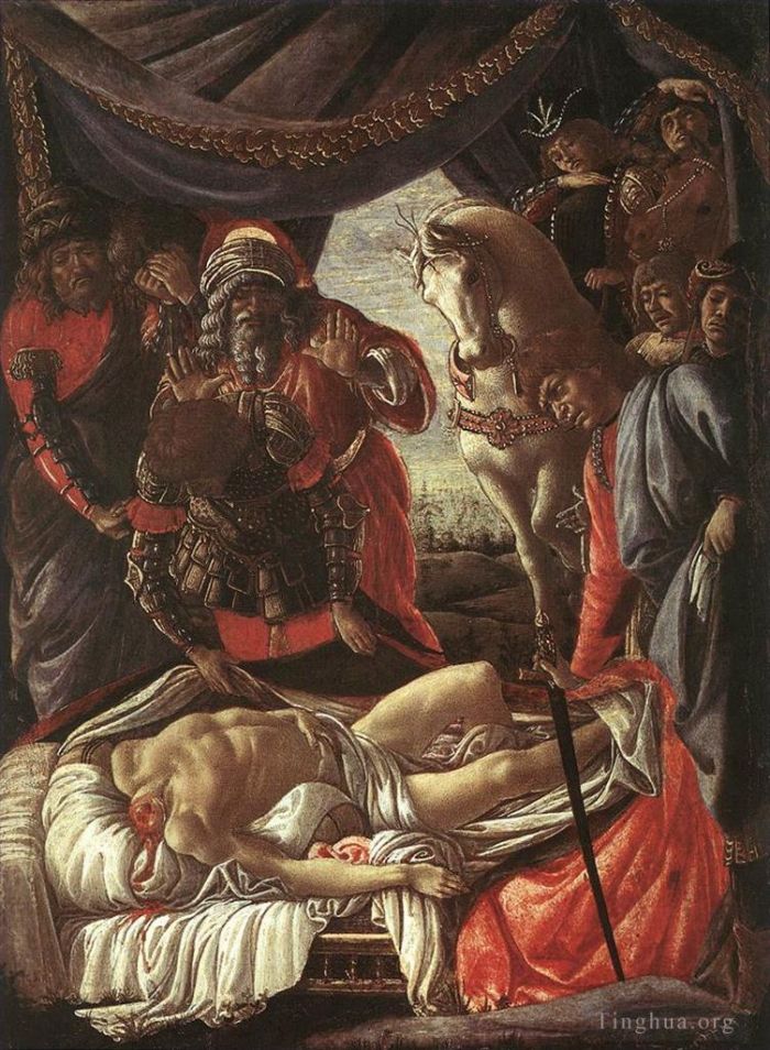 Sandro Botticelli Andere Malerei - Entdeckung des Mordes Holophernes