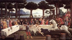Sandro Botticelli Werk - Nastagio Dritter