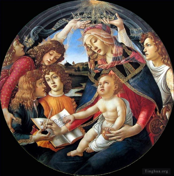 Sandro Botticelli Andere Malerei - Madonna des Magnificat