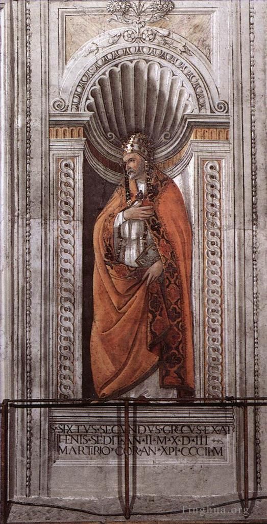 Sandro Botticelli Andere Malerei - Sixtus II